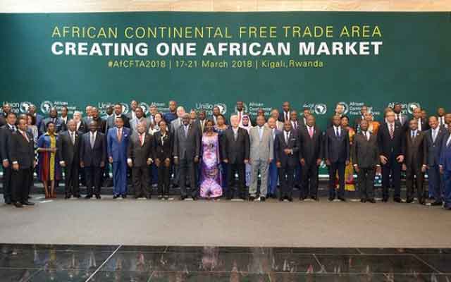 L’entrée en vigueur de l'accord de Zone de libre-échange continentale africaine