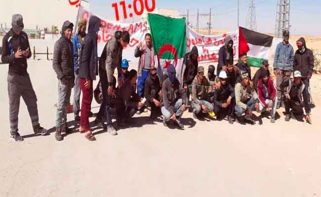 Un sit-in ouvert des travailleurs de la société SARPI à Hassi R'mel