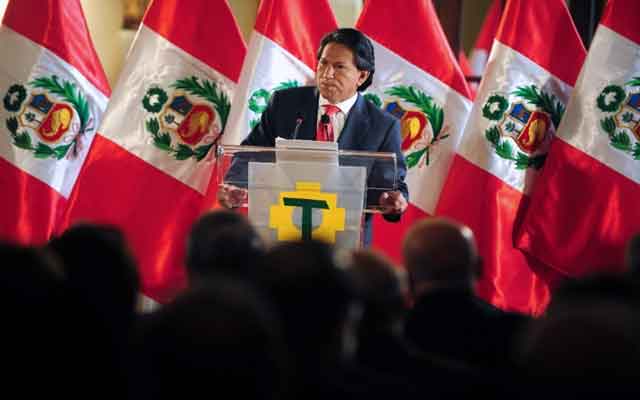 L’ex-président du Pérou détenu aux États-Unis 