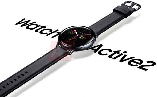 Le Galaxy Watch Active 2 montre un peu ses rondeurs