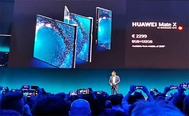 Le Huawei Mate X sera lancé au plus tard en septembre