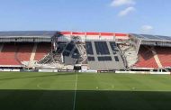 Un stade s'est effondrée aux Pays-Bas à cause des vents violents