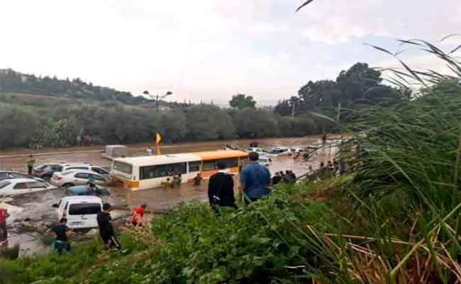 Inondations à Constantine : un homme porté disparu