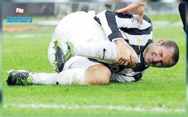 Un coup dur pour la Juventus après une blessure de Giorgio Chiellini au LCA