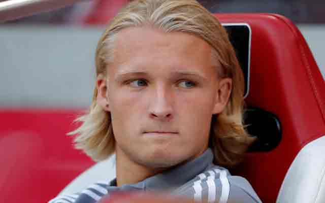 Kasper Dolberg cambriolé aux vestiaires