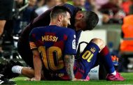 Encore une blessure de Messi et Barcelone a surmonté sa défaite