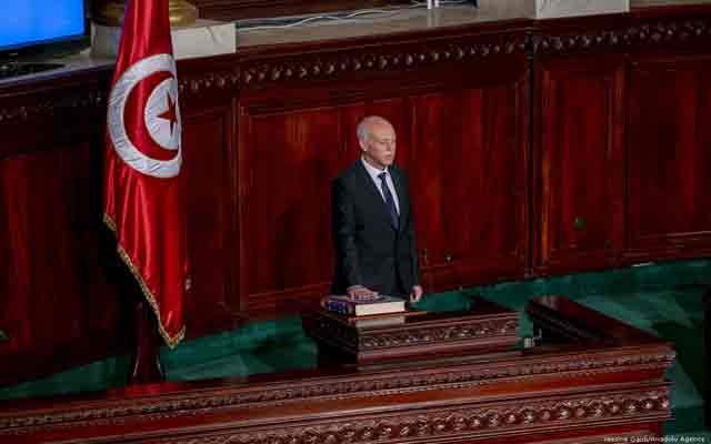 Le nouveau président de la Tunisie: 