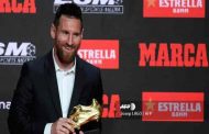 Messi obtient son sixième soulier d'or