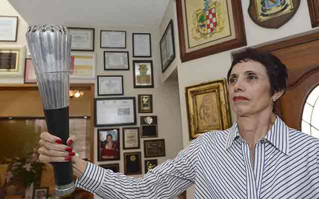 Décès de la première femme à allumer la flamme olympique de l'histoire