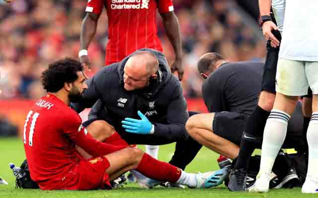 La blessure de Salah ne l'empêchera pas de jouer contre United