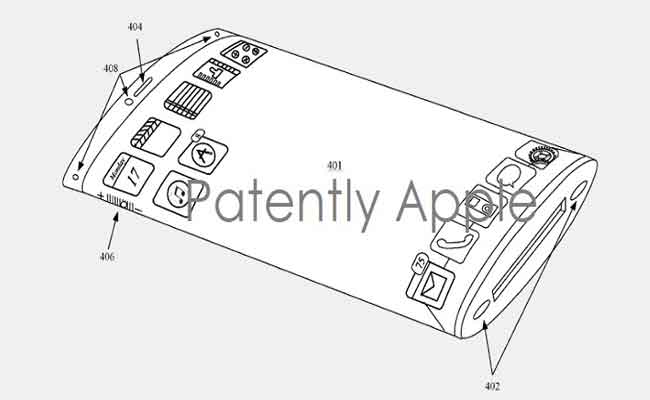 Un nouveau brevet déposé par Apple autour d’un iPhone pliable