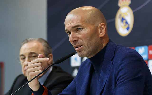 Zinedine Zidane satisfait de son équipe