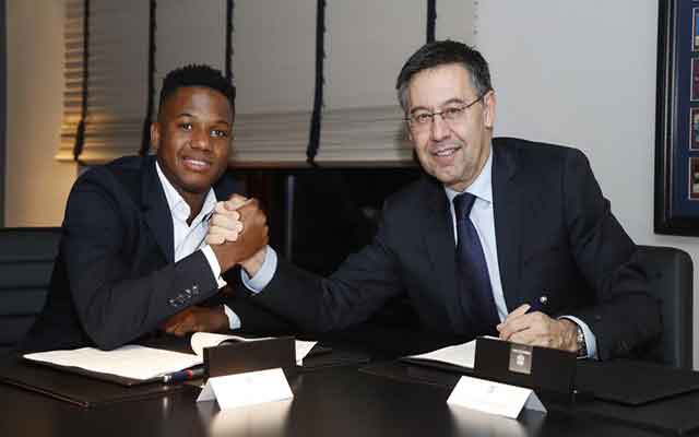 Le Barça améliore le contrat d’Ansu Fati avec une clause de 170 millions d'euros