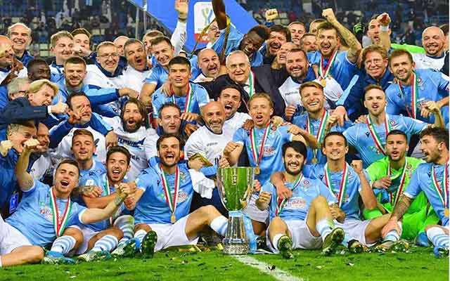 La Lazio bat la Juventus 3-1 et devient le champion de la Supercoupe d'Italie