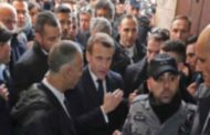 Macron face aux agents de sécurité israéliens à Jérusalem