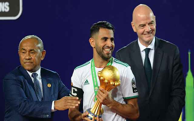 Riyad Mahrez remporte le titre de meilleur but africain de la CAN 2019