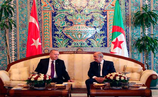 Recep Tayyip Erdogan entame sa visite d’amitié et de travail à Alger