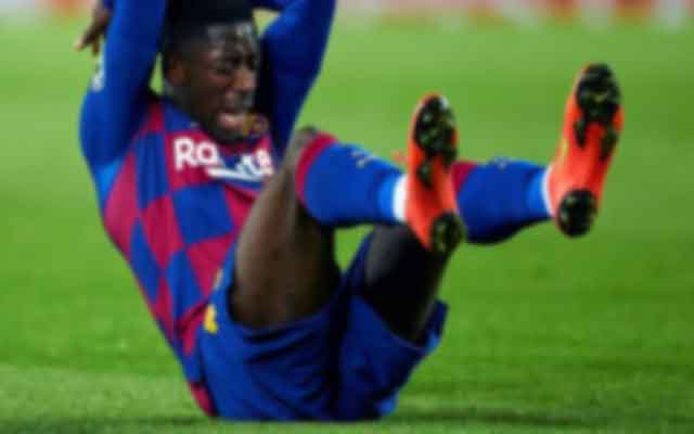 Barcelone continue de souffrir: Ousmane Dembélé sera absent six mois