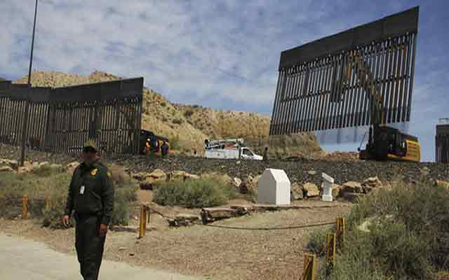 Le Pentagone débloque 3,8 milliards de dollars supplémentaires pour construire le mur américain avec le Mexique