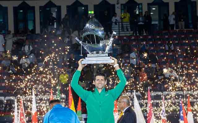 Tennis : Djokovic réalise son cinquième titre à Dubaï