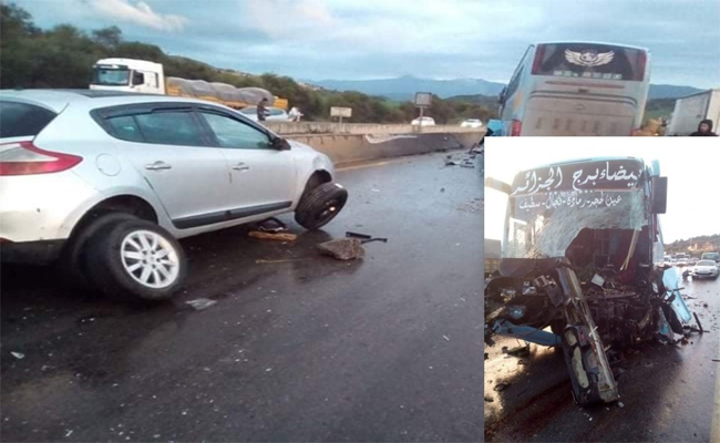 Une personne dans une collision à Bouira