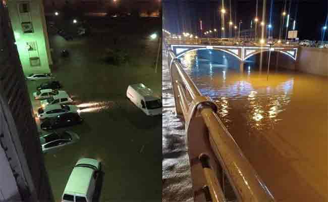 Pluies et inondations à Oran: une fillette de 18 mois perd la vie et plusieurs dégâts matériels