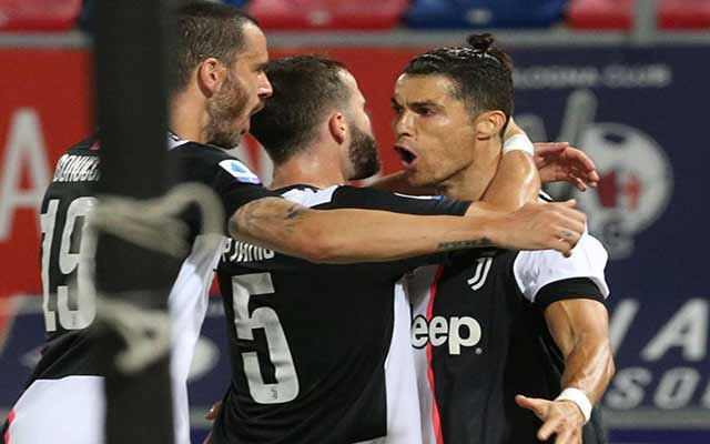 La Juventus remporte son premier match après la reprise du tournois