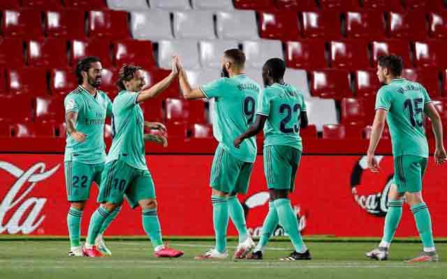 Grenade-Real Madrid 1-2: Mendy et Benzema rapprochent Zidane du titre