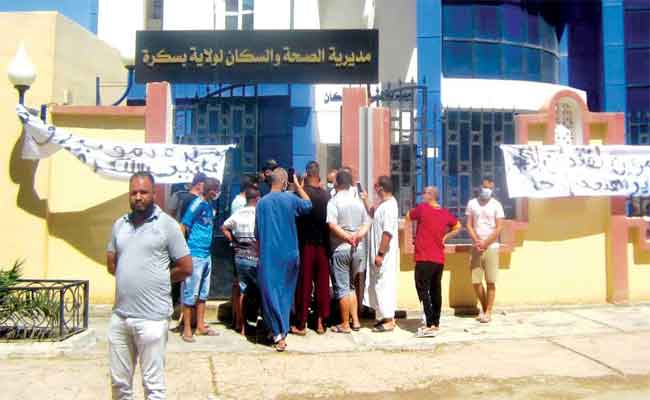 Un rassemblement non-autorisé devant l’hôpital de Biskra : 24 protestants arrêtés par la police