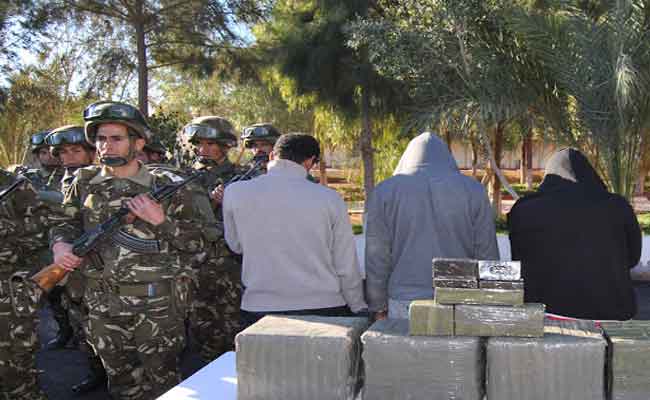 Arrestation de quatre trafiquants par l’armée à Constantine