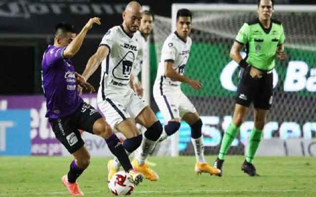 Match nul entre Mazatlan FC et Pumas dans le sommet de Guardianes 2020 en Liga BBVA MX