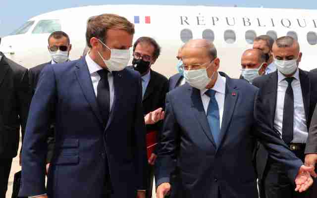 Macron avertit les dirigeants du Liban et les accusent de 