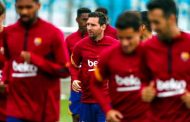 Le retour de Messi aux entrainements au Barça