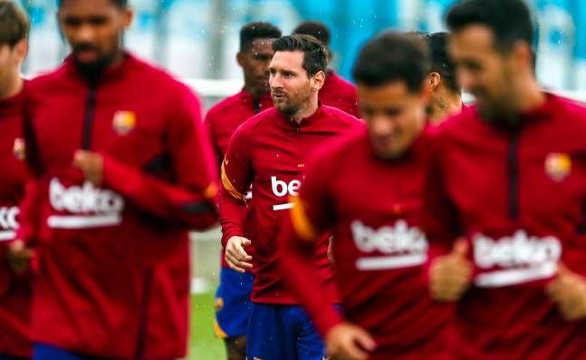 Le retour de Messi aux entrainements au Barça