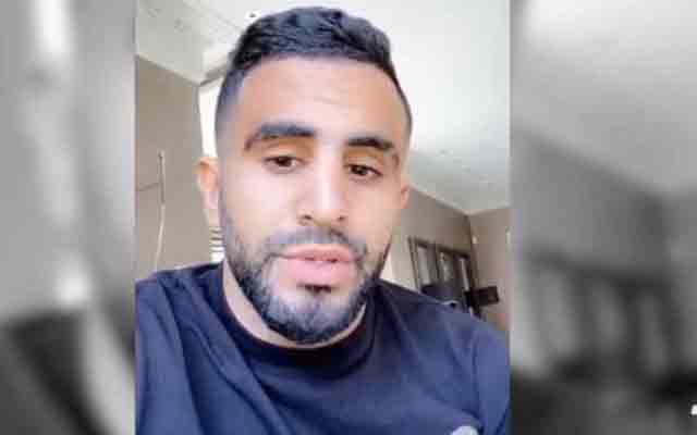 Manchester City annonce que Riyad Mahrez a été infecté par le Coronavirus