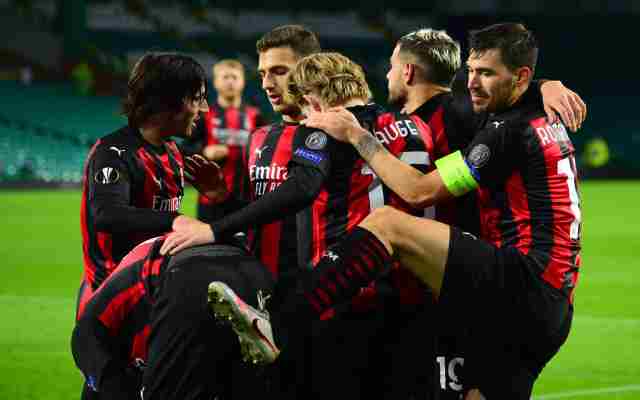 Milan a battu le Celtic 3-1 lors d'un match du Groupe H de la Ligue d’Europe disputé à Glasgow