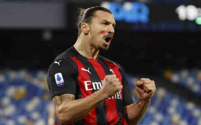 L’AC Milan bat SSC Napoli grâce aux 2 buts de Zlatan Ibrahimovic