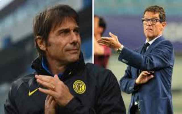 Le croisement tendu entre Antonio Conte et Fabio Capello après l'échec de l'Inter Milan en Ligue des champions