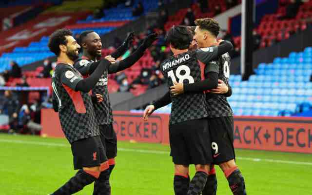 Salah a marqué un doublé lors de la victoire 7-0 de Liverpool contre Crystal Palace