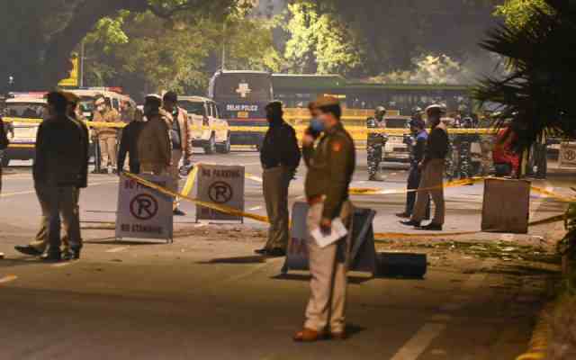 L’inde en état d’alerte après une explosion devant l'ambassade d'Israël