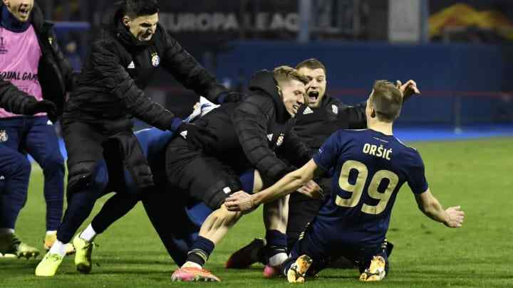 Dinamo Zagreb a fait tomber Tottenham de la Ligue européenne de football