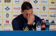 Zlatan les larmes aux yeux après avoir quitter ses enfants pour rejoindre l'équipe nationale suédoise