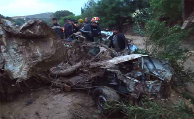 Découverte du corps de la dixième victime des intempéries de Oued Meknassa à Chlef