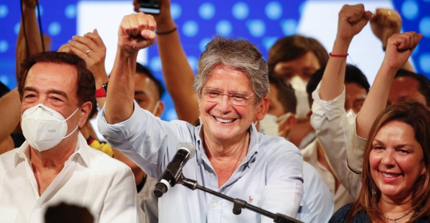Guillermo Lasso, nouveau président de l'Équateur après avoir vaincu son rival