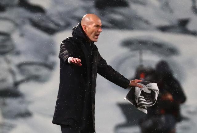 Zidane: Je suis content  après la fin du match de Chelsea