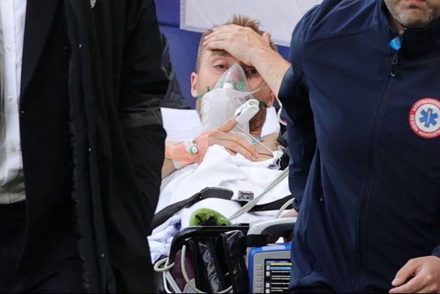 Christian Eriksen est hospitalisé après un effondrement lors du match de l'Euro 2020 contre la Finlande