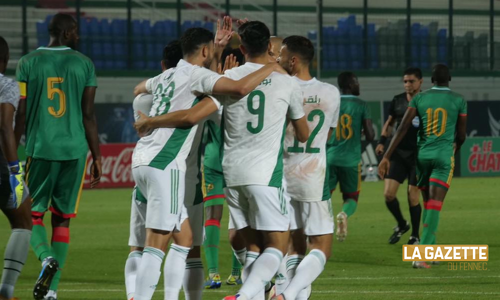 L'équipe nationale algérienne écrase son invité mauritanien 4-1