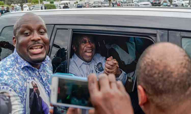 L'ex-président Laurent Gbagbo de retour en Côte d'Ivoire après son acquittement