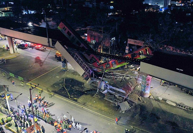 Un échec « structurel » blâmé pour l'accident mortel du métro au Mexique