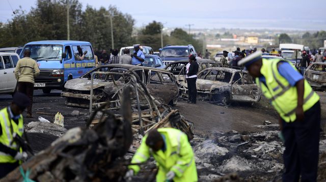 L'explosion d'un camion-citerne fait plusieurs morts au Kenya